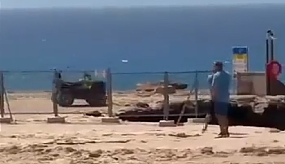 Kape Greco'da Quad Bisiklet Denize Düştü, Sürücü Yaralandı
