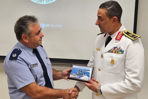 Kıbrıs ve Mısır Güçleri Larnaka'da Kimyasal ve Nükleer Tehditlere Karşı Deniz Tatbikatı Yaptı