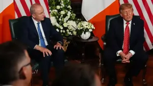 Trump birleşik İrlanda'yı görmek istediğini söyledi