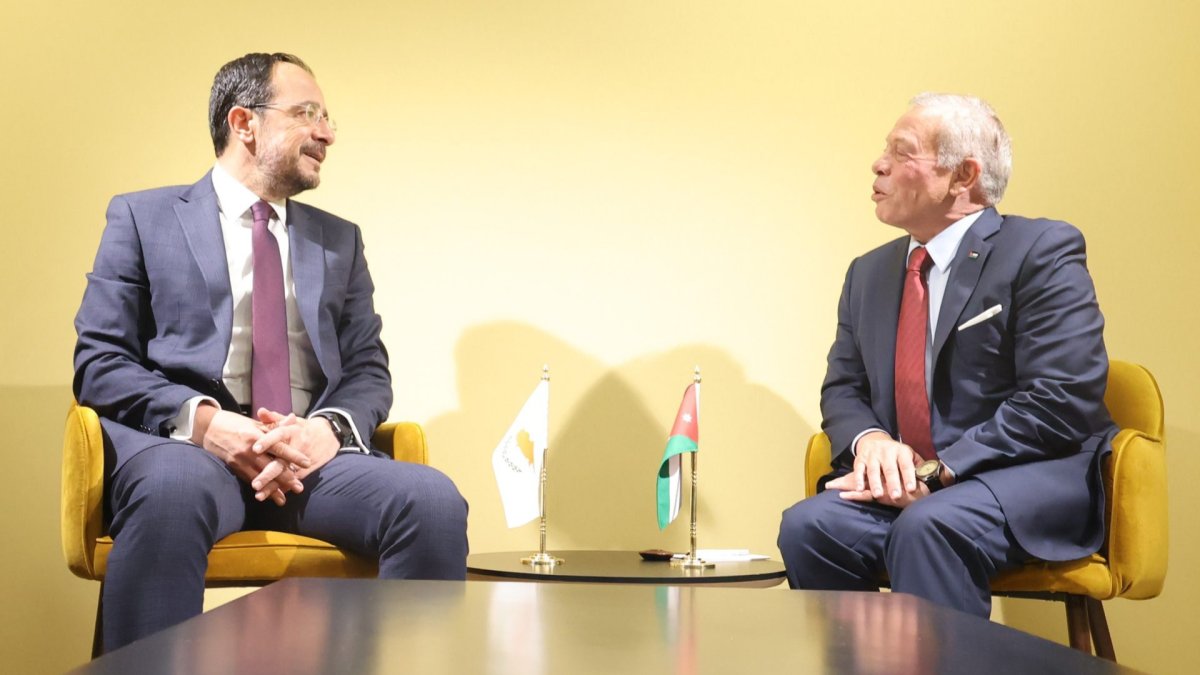 Christodoulides, Ürdün kralı AB ile daha yakın ilişkileri görüştü