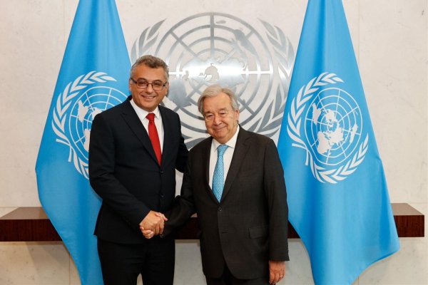 Erhurman Guterres ile görüştü, üçlü toplantıyı reddettiği iddiasını yalanladı