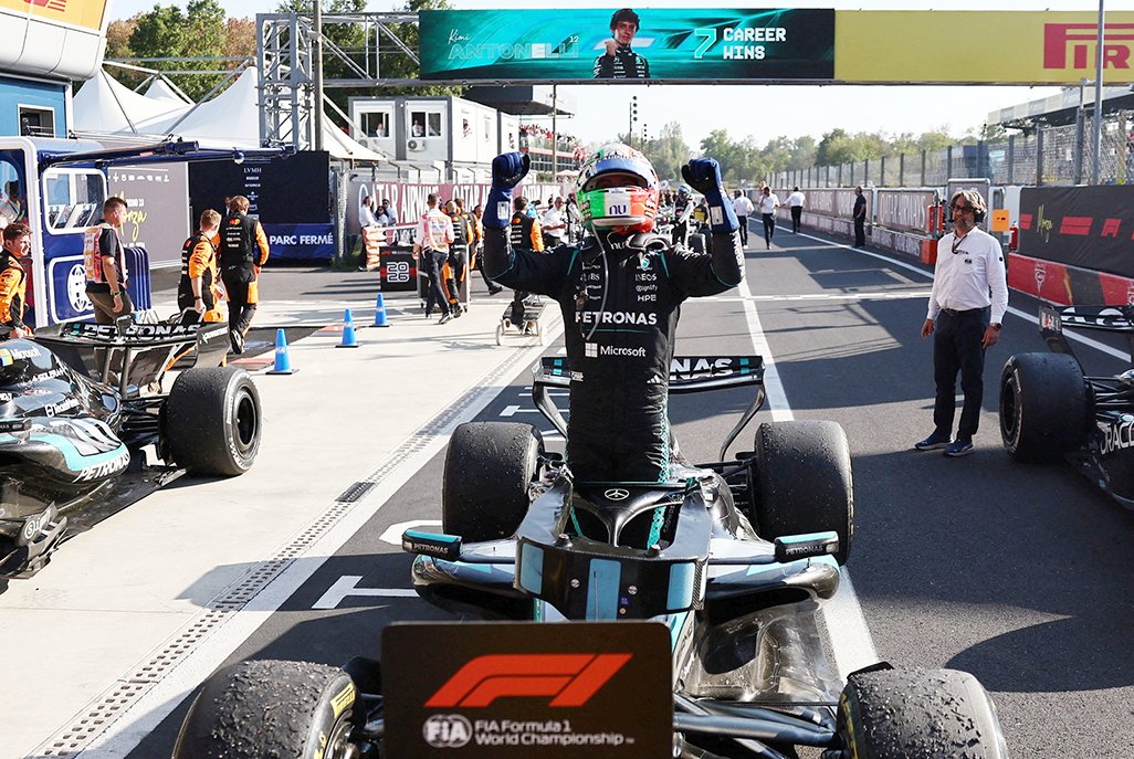 Suda Yürür Gibi: Wolff'ten Antonelli'nin Monza Mucizesine Övgü