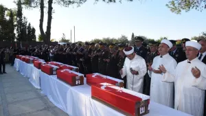 Aloa katliamında kayıp 15 kişi için cenaze töreni düzenlendi