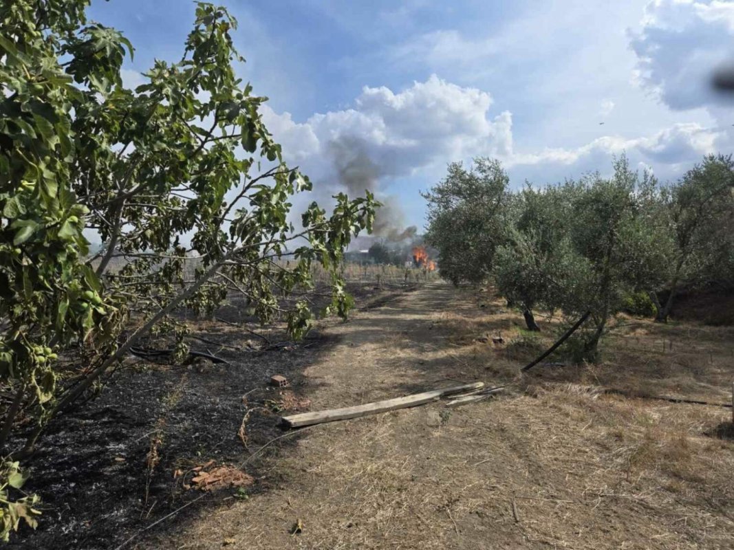 Anayia ve Klirou toplulukları arasında Lefkoşa ilçesinde yangın çıktı