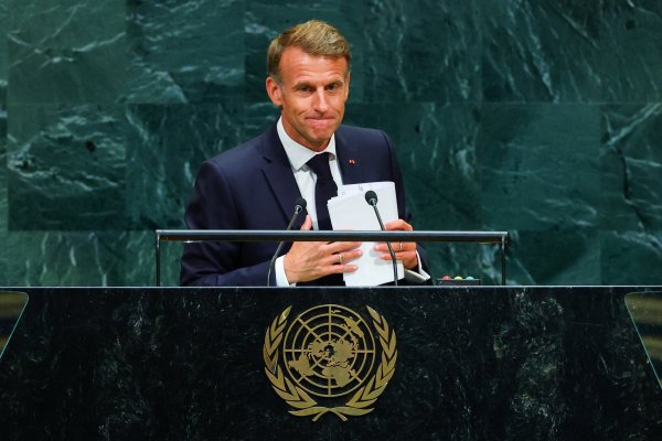 Macron, Gazze'deki eylemsizlik nedeniyle BM'nin güvenilirliğini sorguladı