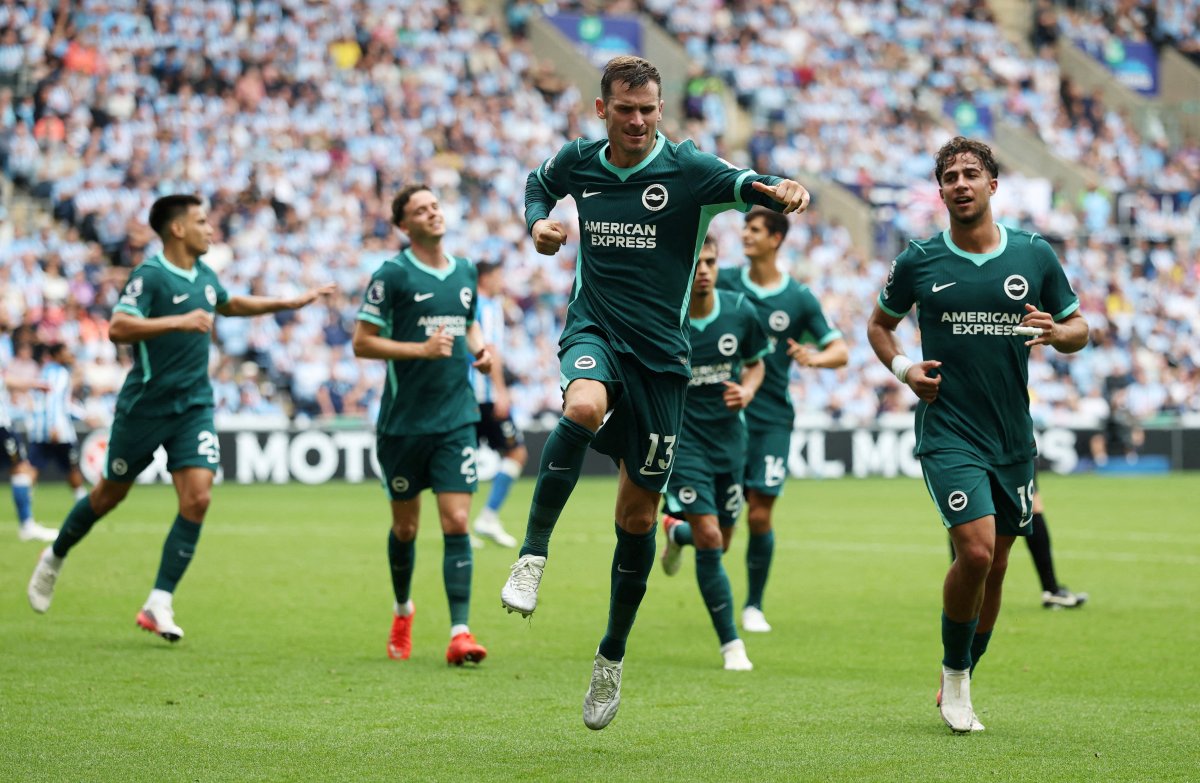 Brighton Coventry'yi 5-0 yendi