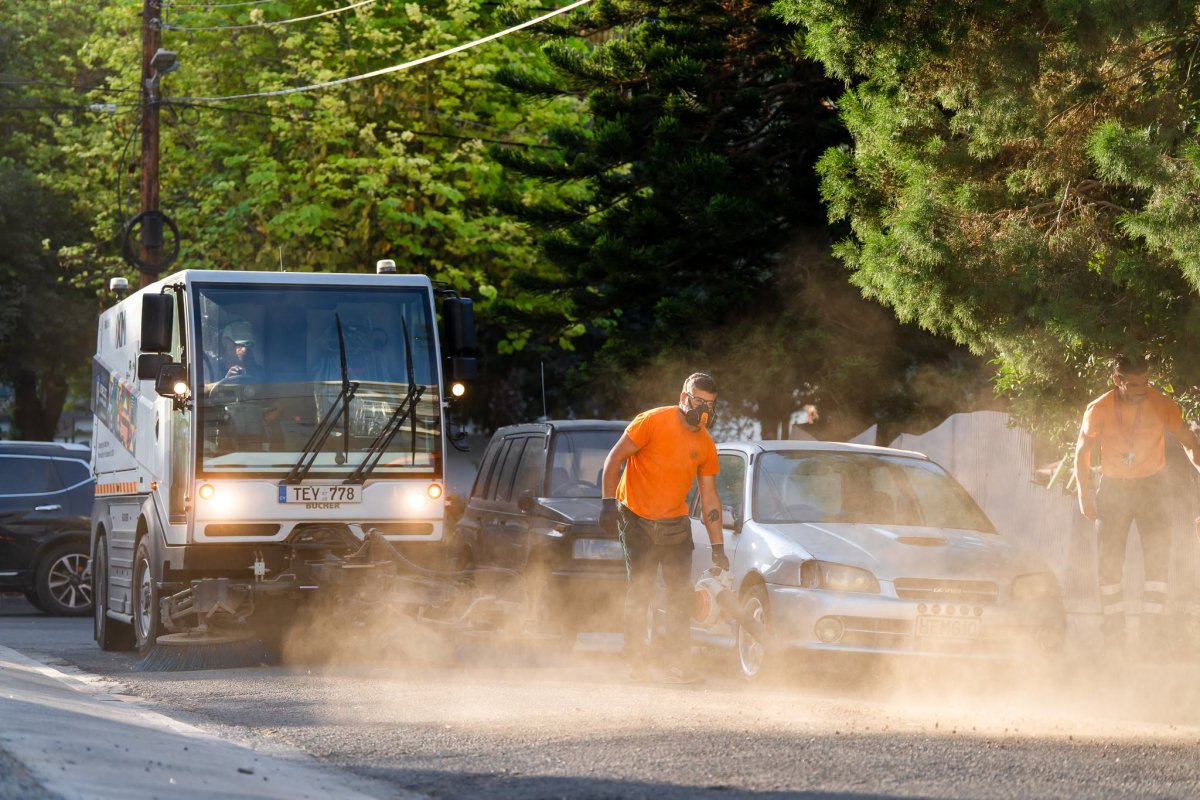 Limasol iki yılda 25 bin ton atık topladı