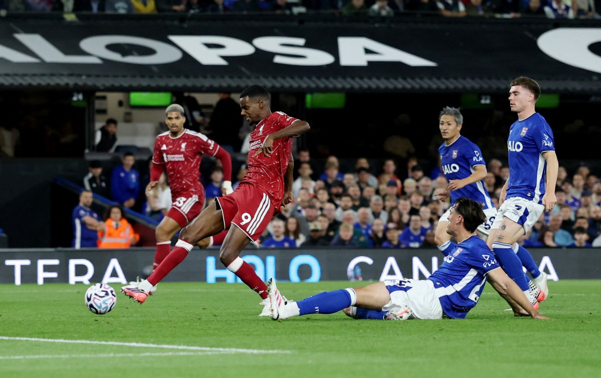 Liverpool, Ipswich Karşısında Isak'ın Erken Golleriyle Kazandı