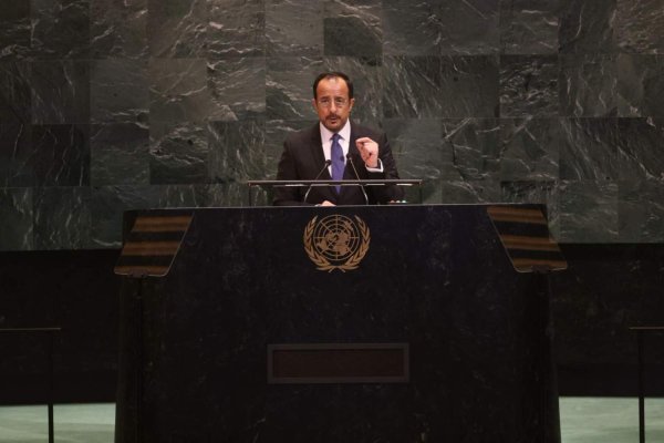 Christodoulides BM Genel Kurulu'nda Erdoğan'ı Kıbrıs ikiyüzlülüğüyle suçladı