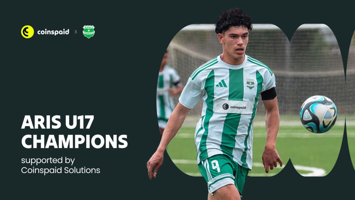 Kıbrıs Futbolunun Geleceği ARIS U17'den: Coinspaid Solutions Destekli Şampiyonlar