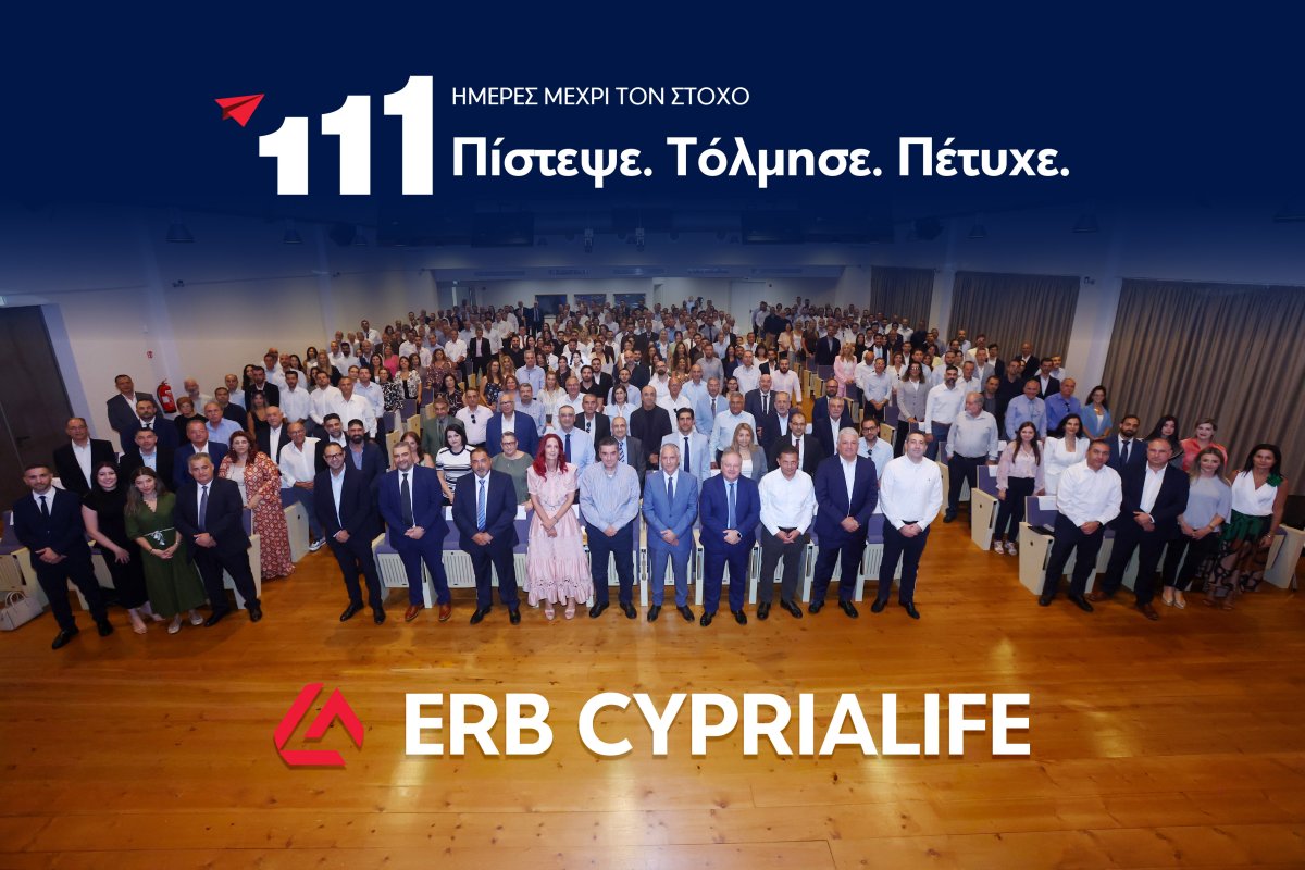 ERB Cyprialife satış ekibini 'İnanç, Cesaret, Başarı' mottosuyla bir araya getirdi