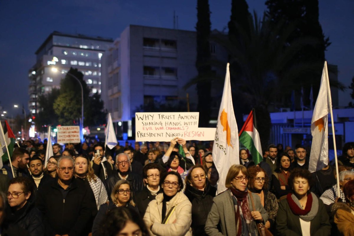 İsrail Cumhurbaşkanı Herzog'un Lefkoşa Ziyareti Perşembe Günü Protesto Edilecek