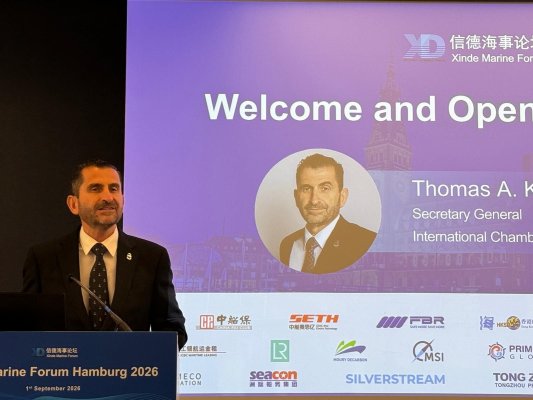 Kazakos Hamburg Forumu'ndan seslendi: Denizciler savaşçı değil