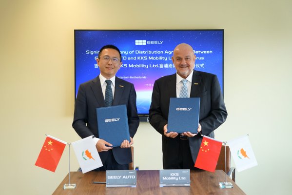 Çinli otomotiv devi Geely, 2026'da üç modelle Kıbrıs pazarına giriyor