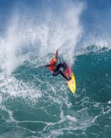 Brooks Trestles Pro'da üst üste üçüncü kez kazandı, Pupo erkeklerde Brezilya'ya galibiyet getirdi