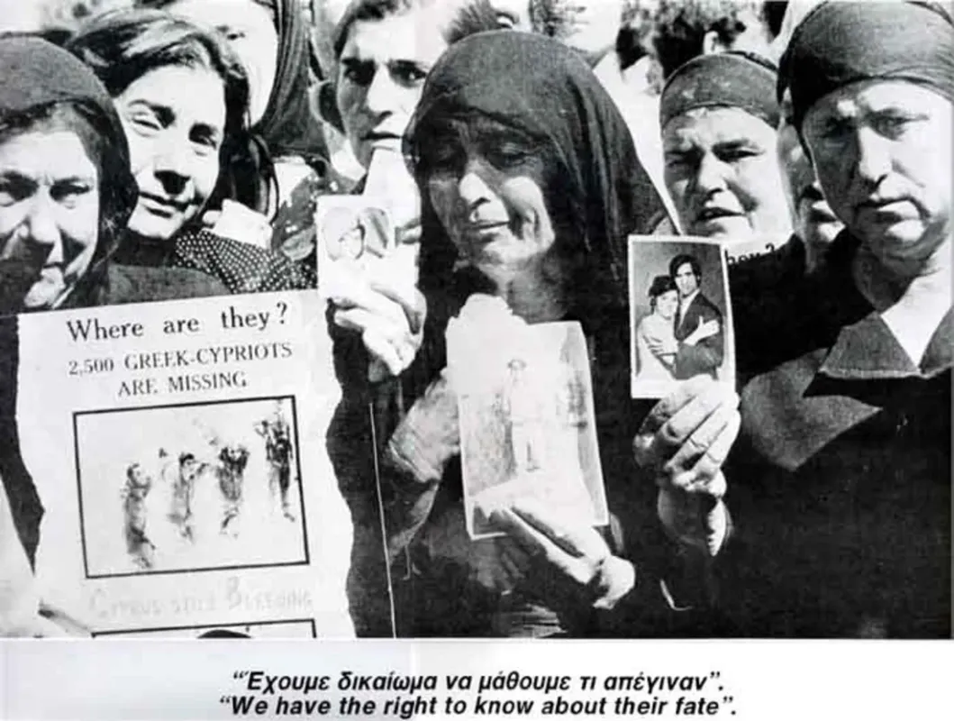 Kıbrıs, 1974'teki ölü ve kayıpları anma yükümlülüğünü sürdürüyor