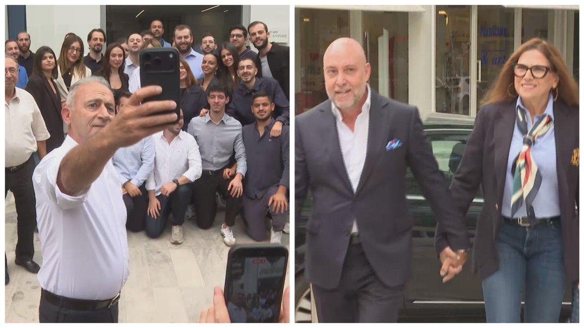 DİSİ'de (Demokratik Seferberlik Partisi) iki aday: Averof'un gösterişli töreni, Pamporidis'in sakin çıkışı