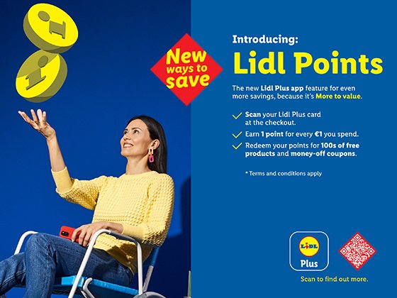 Lidl Kıbrıs'tan yeni 'Lidl Points' programı: Her 1 euroluk harcama bir puan kazandırıyor