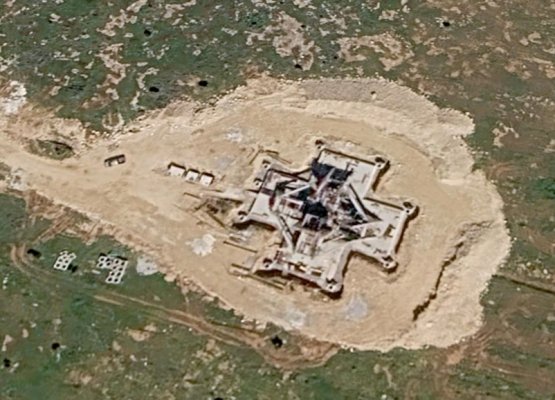Deneia'da ara bölgedeki beton yapıya BM Barış Gücü'nden su deposu yanıtı