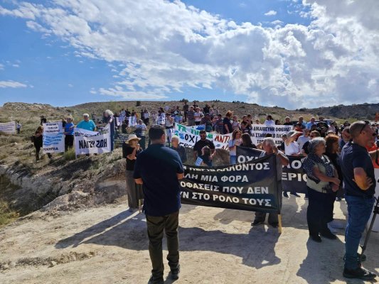 Mitsero'da asfalt fabrikası protestosu: çocukların temiz hava soluma hakkı