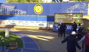 Güney Kıbrıs takımı, Avrupa finalinde hakem kararı üzerine yarışmayı terk etti