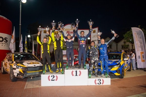 Petrolina Racing Team, Cyprus Rally 2026'da podyuma çıktı