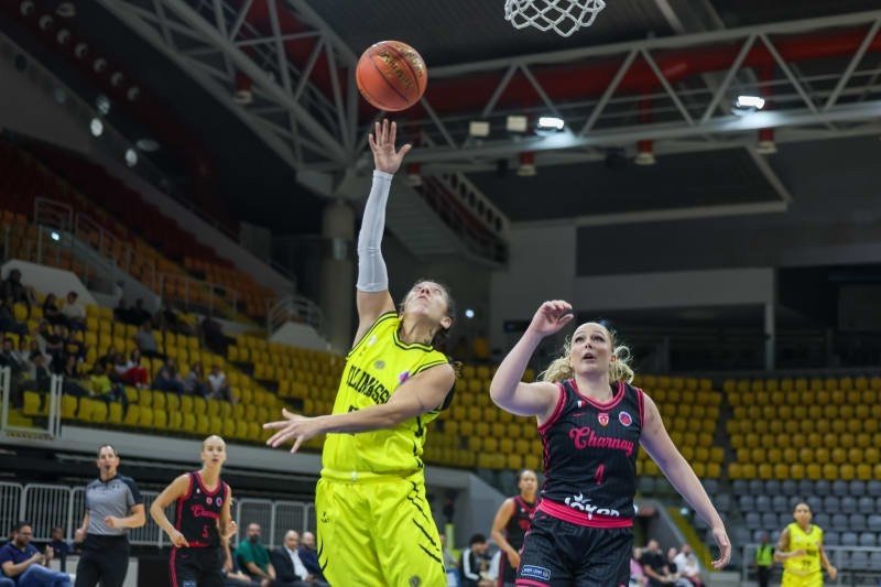 EuroCup Women'da Limasol temsilcisi AEL, Fransız Charnay Basket'e 93-80 yenildi