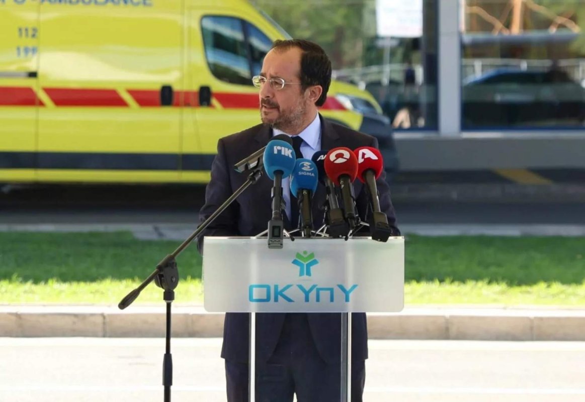 Cumhurbaşkanı Hristodulidis, 4,1 milyon euroya yenilenen Lefkoşa Genel Hastanesi acil servisini açtı