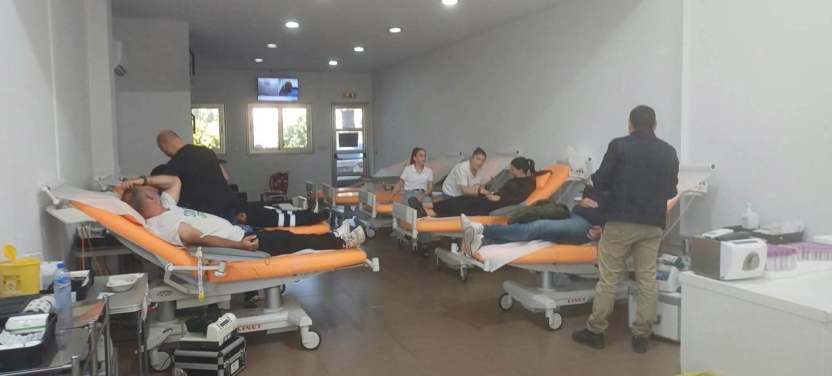 Baf'ta düzenlenen kan bağışı kampanyasında 61 ünite toplandı