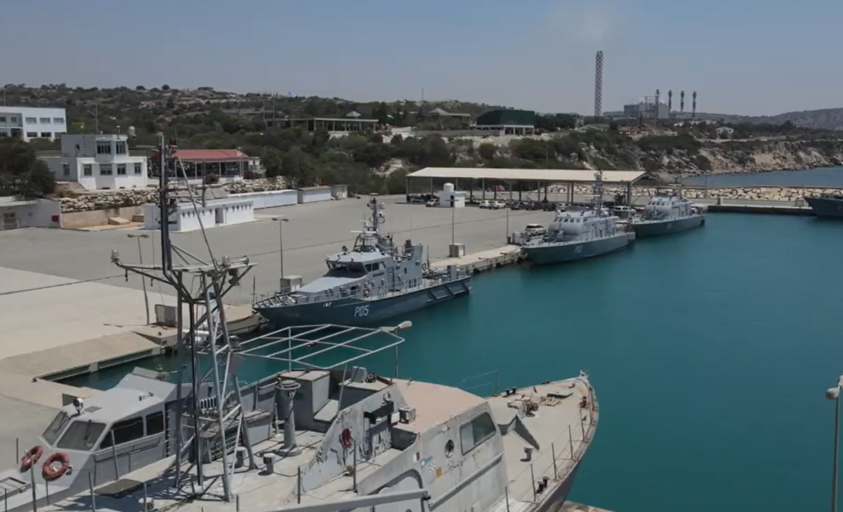 Kıbrıs'ın Evagelos Florakis deniz üssü sekizden fazla büyük savaş gemisini ağırlayacak