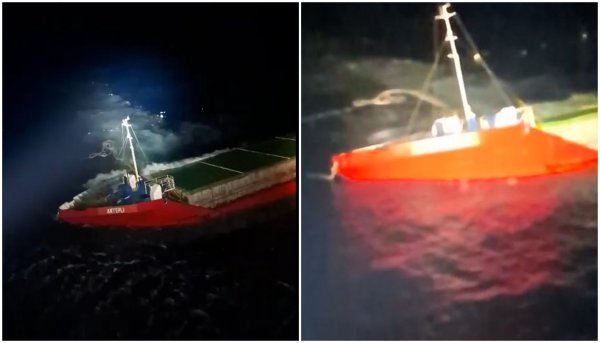 Paphos açıklarında ticari gemi battı: 10 kişi Arama Kurtarma Koordinasyon Merkezi'nce alındı