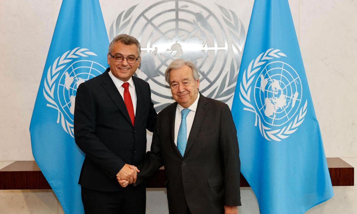 Türk toplumu lideri Erhürman, Guterres'in mektubunu açıkladı: BM Genel Sekreteri kaygıları ortak buluyor