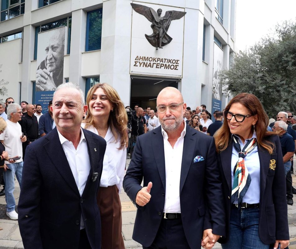 Demokratik Seferberlik Partisi'nde 2028 cumhurbaşkanlığı yarışı başladı: Neofytou ile Pamborides birlik sözü verdi