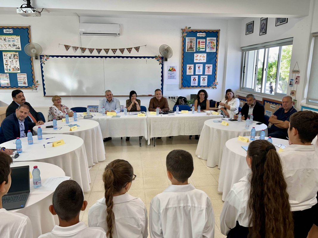 Temsilciler Meclisi Eğitim Komitesi, Gazimağusa'daki okulların sorunlarını yerinde inceledi