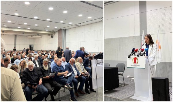 Sosyal Demokrat Hareket (EDEK) kongresinde Sofia Hristodulu Makri'den birlik çağrısı