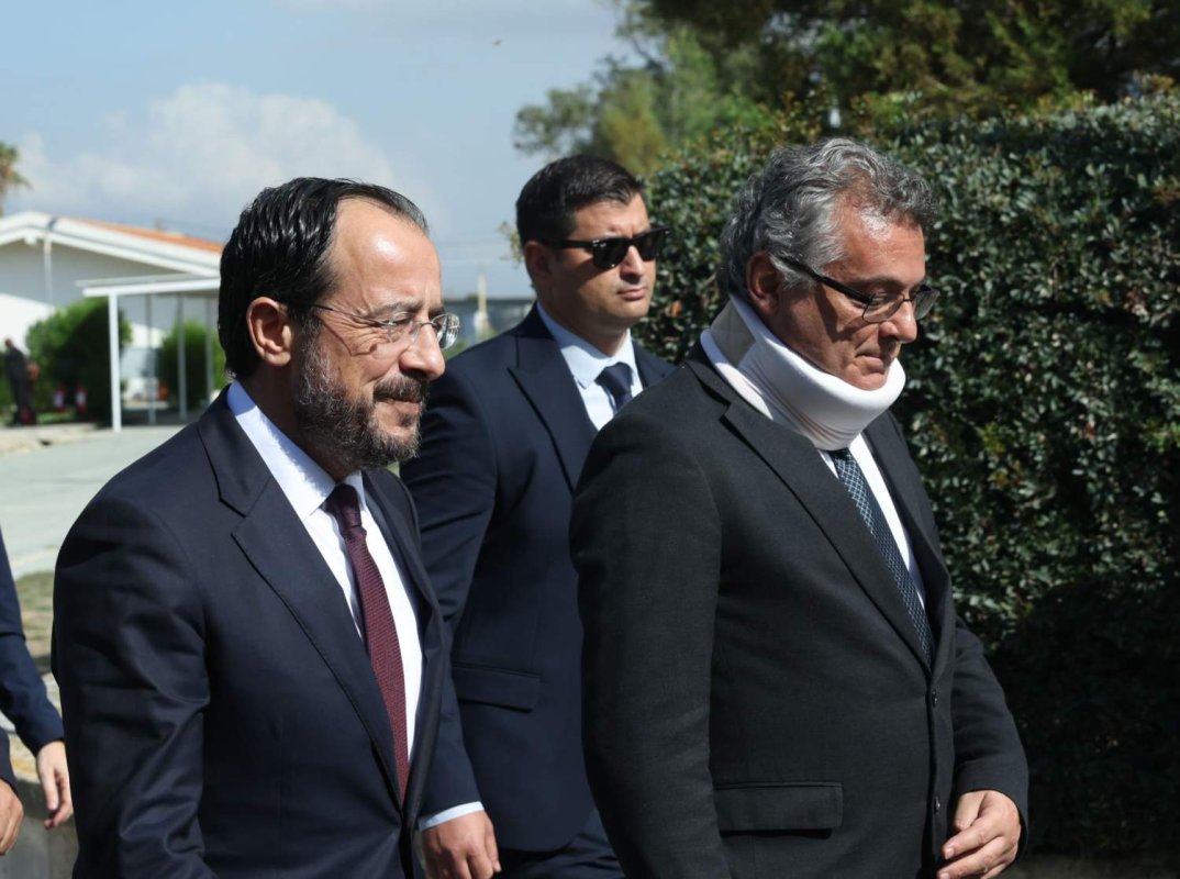 Hristodulidis, Kıbrıslı Türk lider Erhürman ile görüşmesinde geçiş kapıları ve Gazimağusa önerilerinde ilerleme istedi