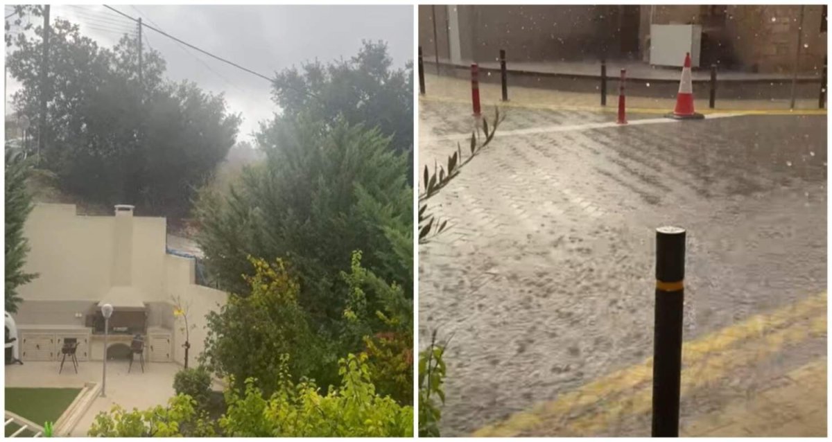 Baf'ta yoğun Ekim yağmuru su kaynakları için umut yarattı