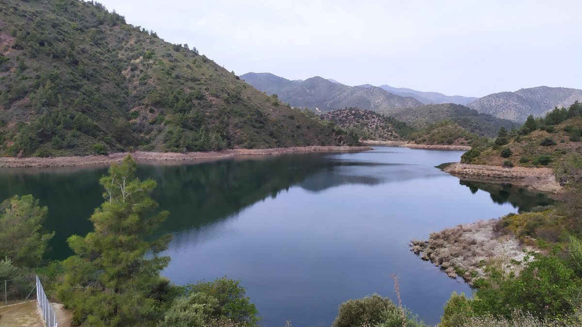 Güney Kıbrıs'ta barajlara akan su geçen yılın üç katını aştı
